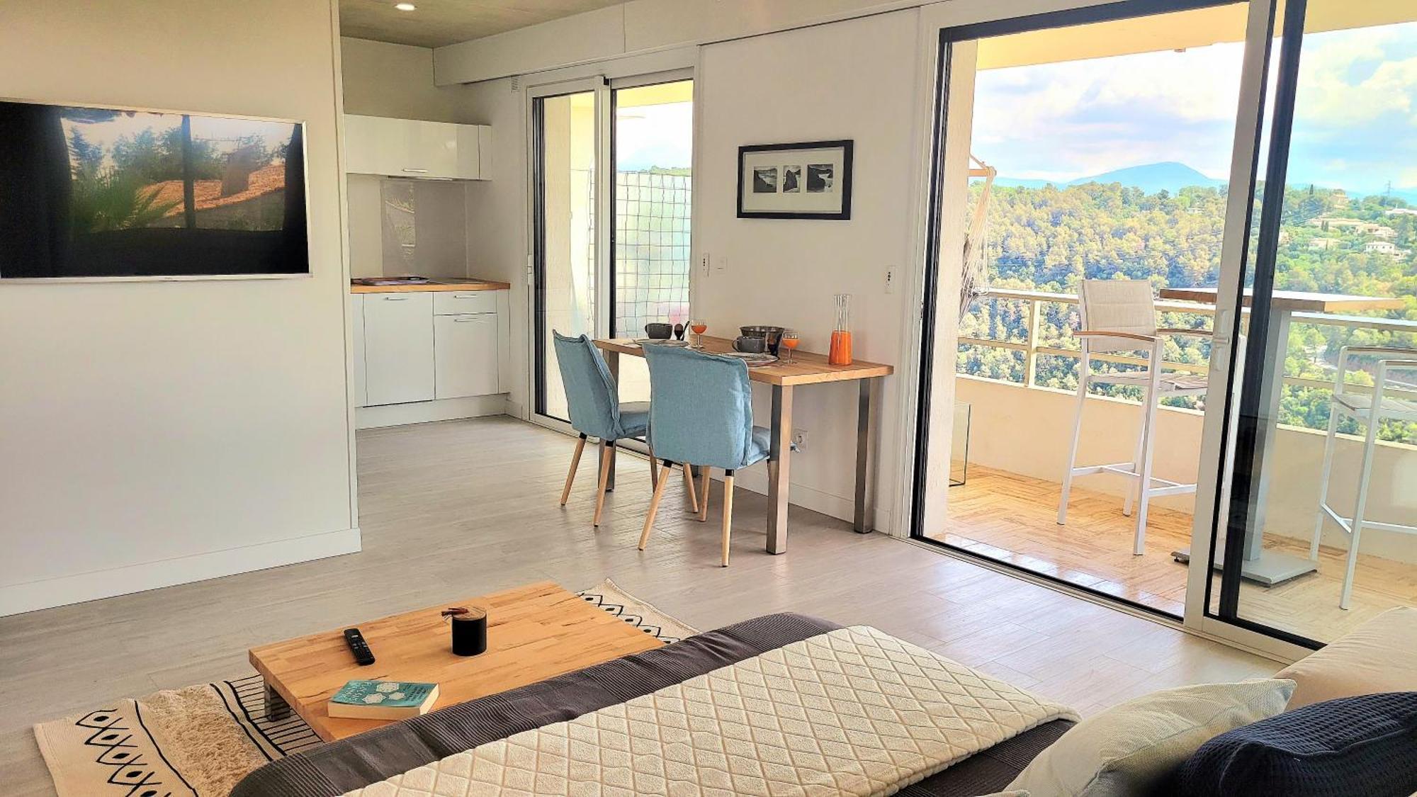 Studio Climatise, Vue Imprenable-Wifi 旺斯 外观 照片