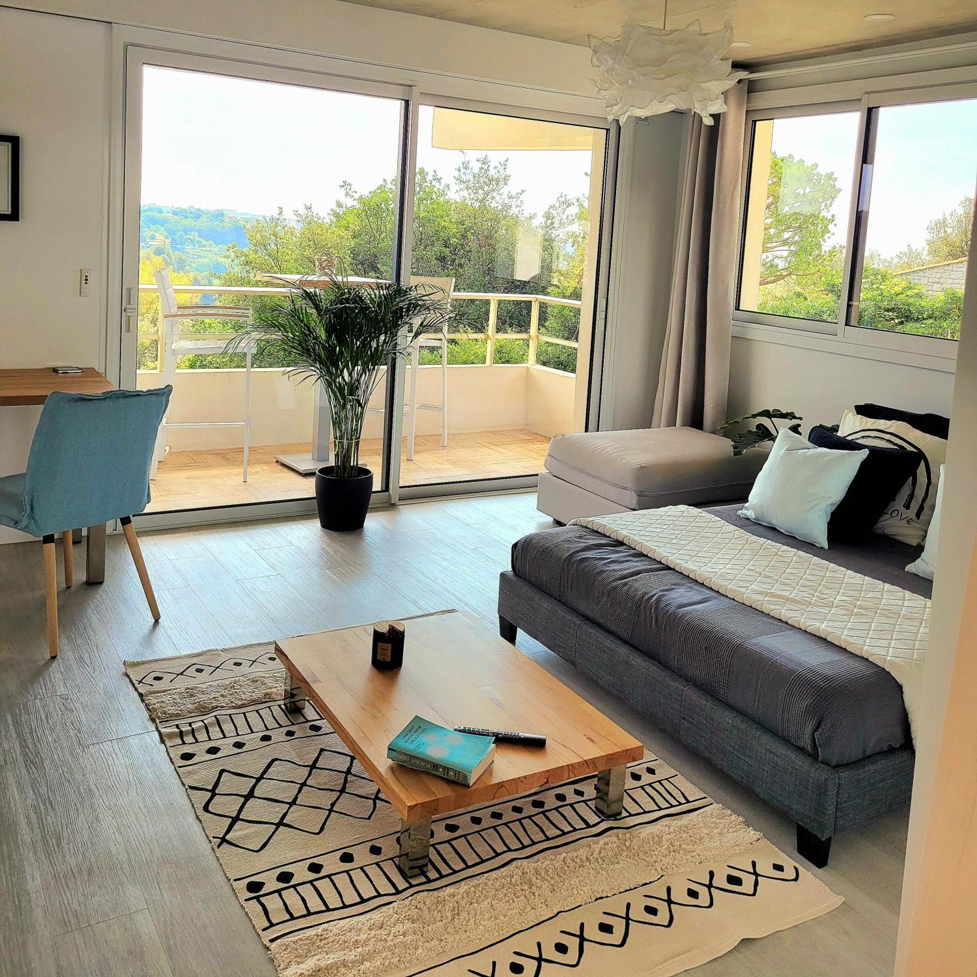 Studio Climatise, Vue Imprenable-Wifi 旺斯 外观 照片